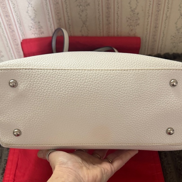 Nine West Navy and White Circle Pattern Tote - Picture 4 of 12